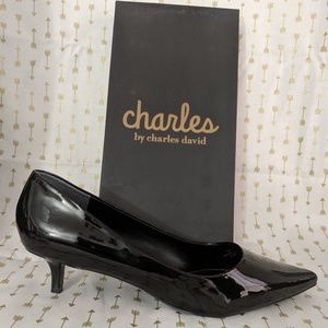 Charles David Kitten Heel Size 11